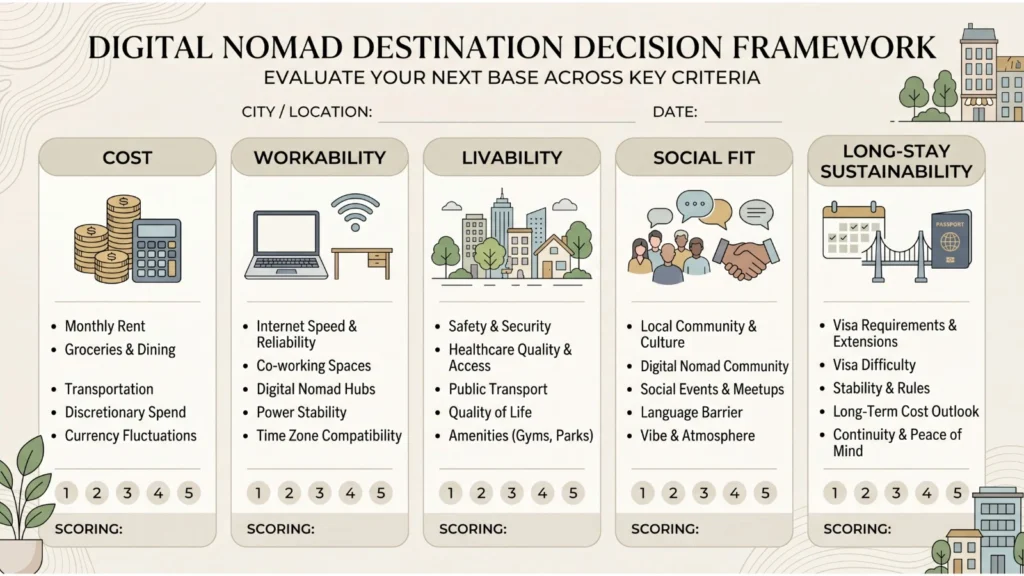How Digital Nomads Can Research Destinations Without Getting Lost in Online Noise
