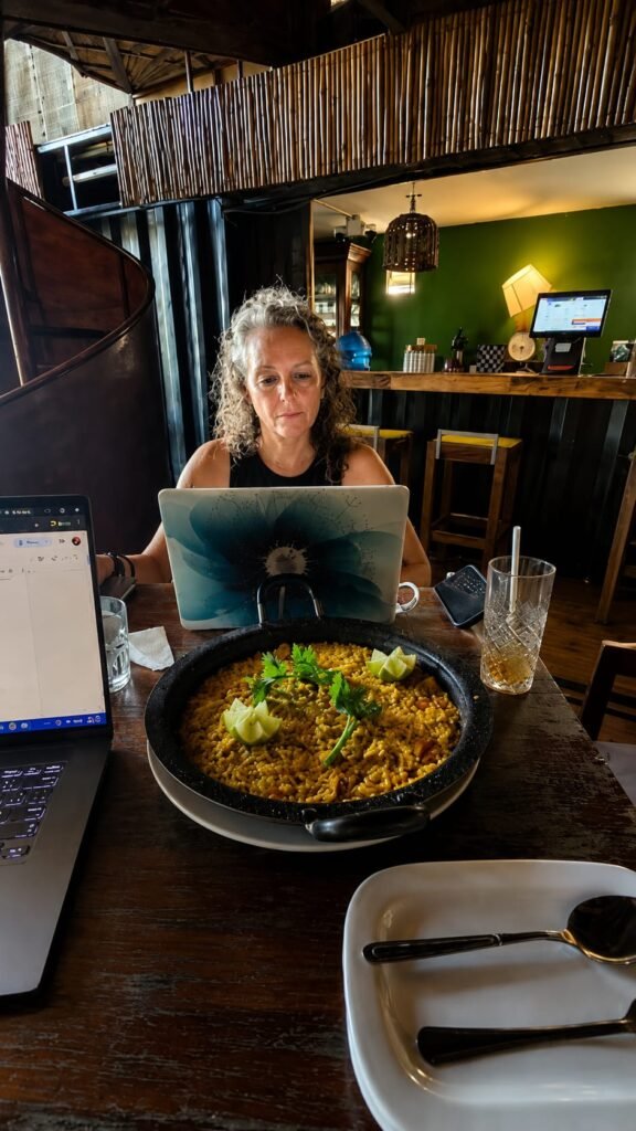Slow travel often looks ordinary: work, food, routine and enough time to notice where you are.